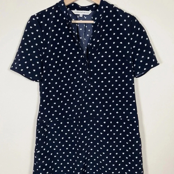 Cupcakes  And Cashmere Navy Bardot Dress - Picture 5 of 12